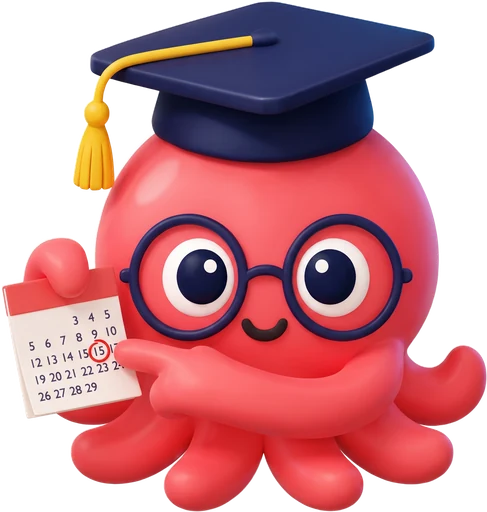 Loo the Eduloo octopus mascot