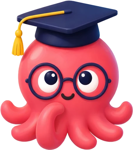 Loo the Eduloo octopus mascot