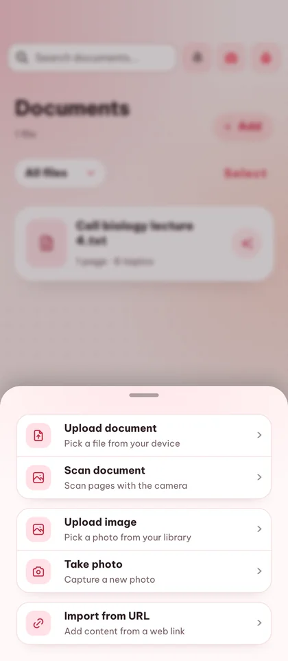 Add your notes
